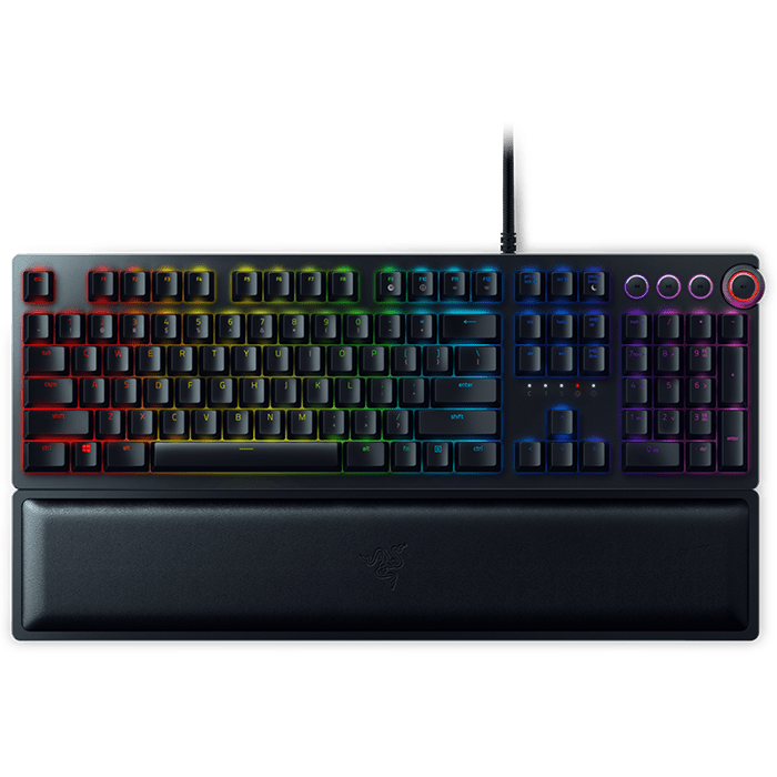 کيبورد مخصوص بازی مکانیکی ريزرمدل RAZER Huntsman elite opto mechanical