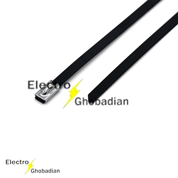 بست کمربندی استیل روکش دار