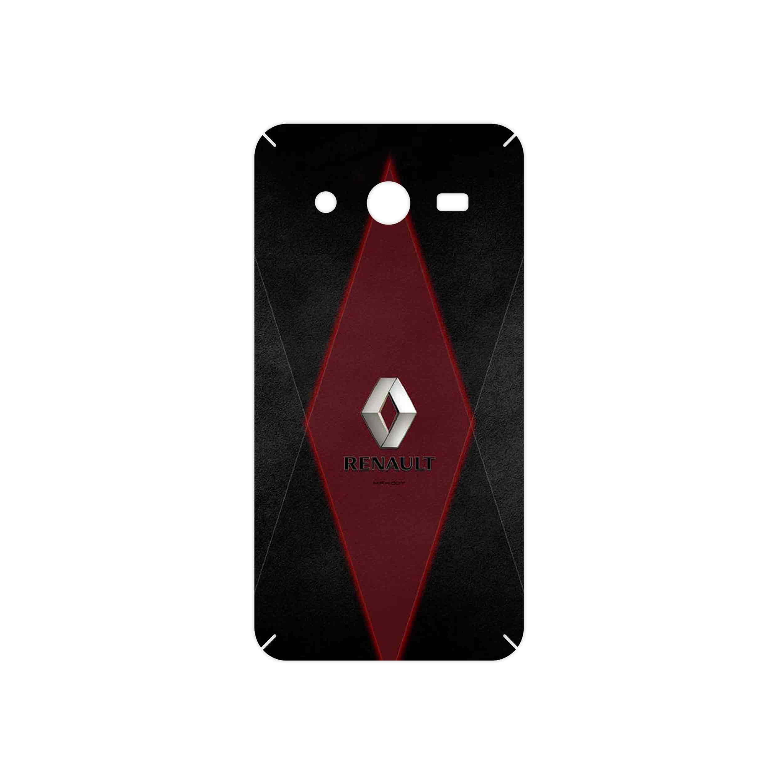 برچسب پوششی ماهوت مدل Renault مناسب برای گوشی موبایل سامسونگ Galaxy Core 2