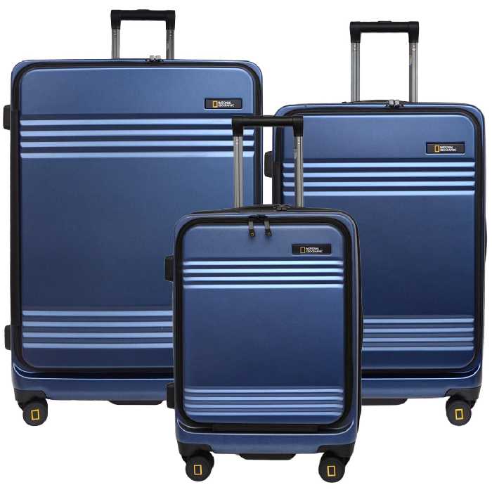 مجموعه سه عددی چمدان نشنال جئوگرافیک مدل LODGE N165