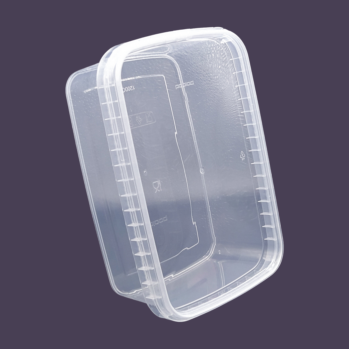 ظرف نگهدارنده پولاد مدل فریزری پلمپ شونده کد 700cc-1000cc-1200cc بسته 45 عددی