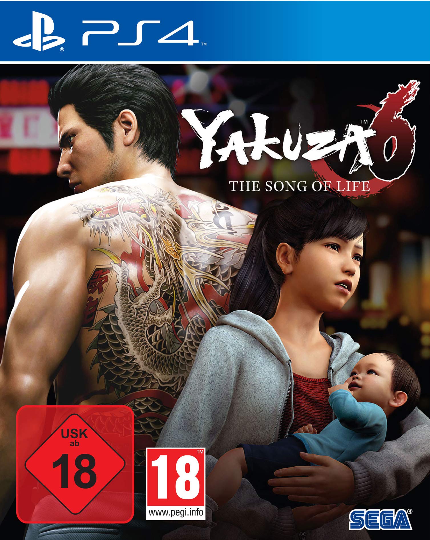 دیسک بازی Yakuza 6: The Song of Life Ps4 کارکرده