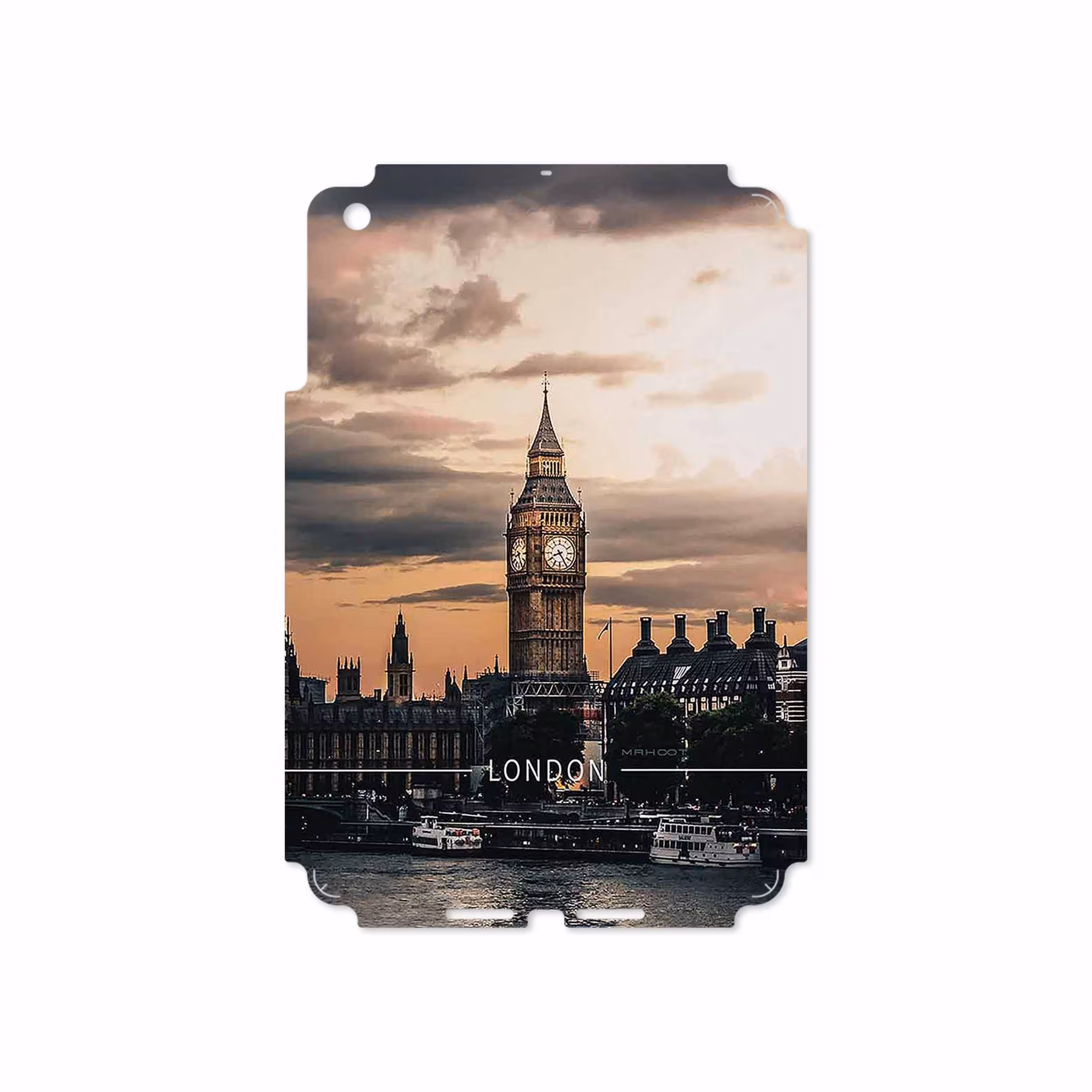 برچسب پوششی ماهوت مدل London City مناسب برای تبلت اپل iPad mini 2012 A1432