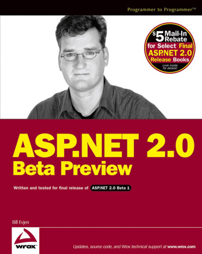 خرید و دانلود نسخه کامل کتاب ASPNET 20 Beta Preview