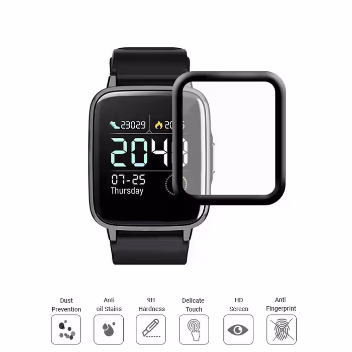 محافظ صفحه نمایش مدل WPPMG Pto مناسب برای ساعت هوشمند هایلو LS02