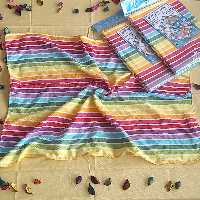 دستمال بزرگ صد در صد نخی (دوتایی)