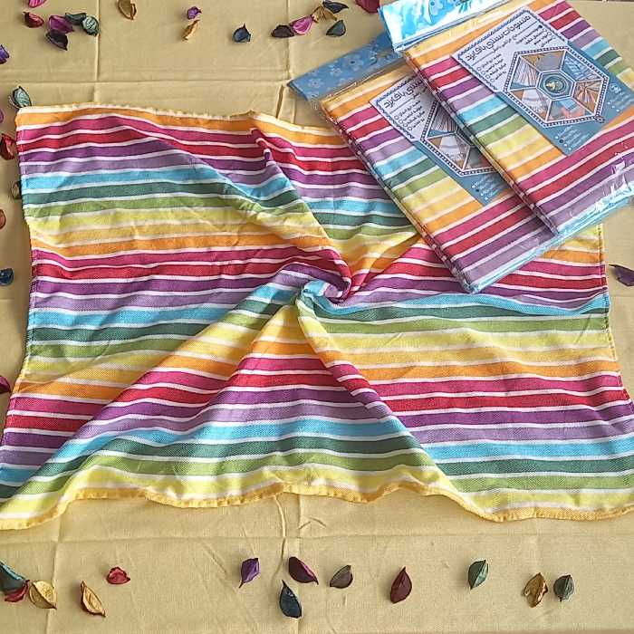 دستمال بزرگ صد در صد نخی (دوتایی)