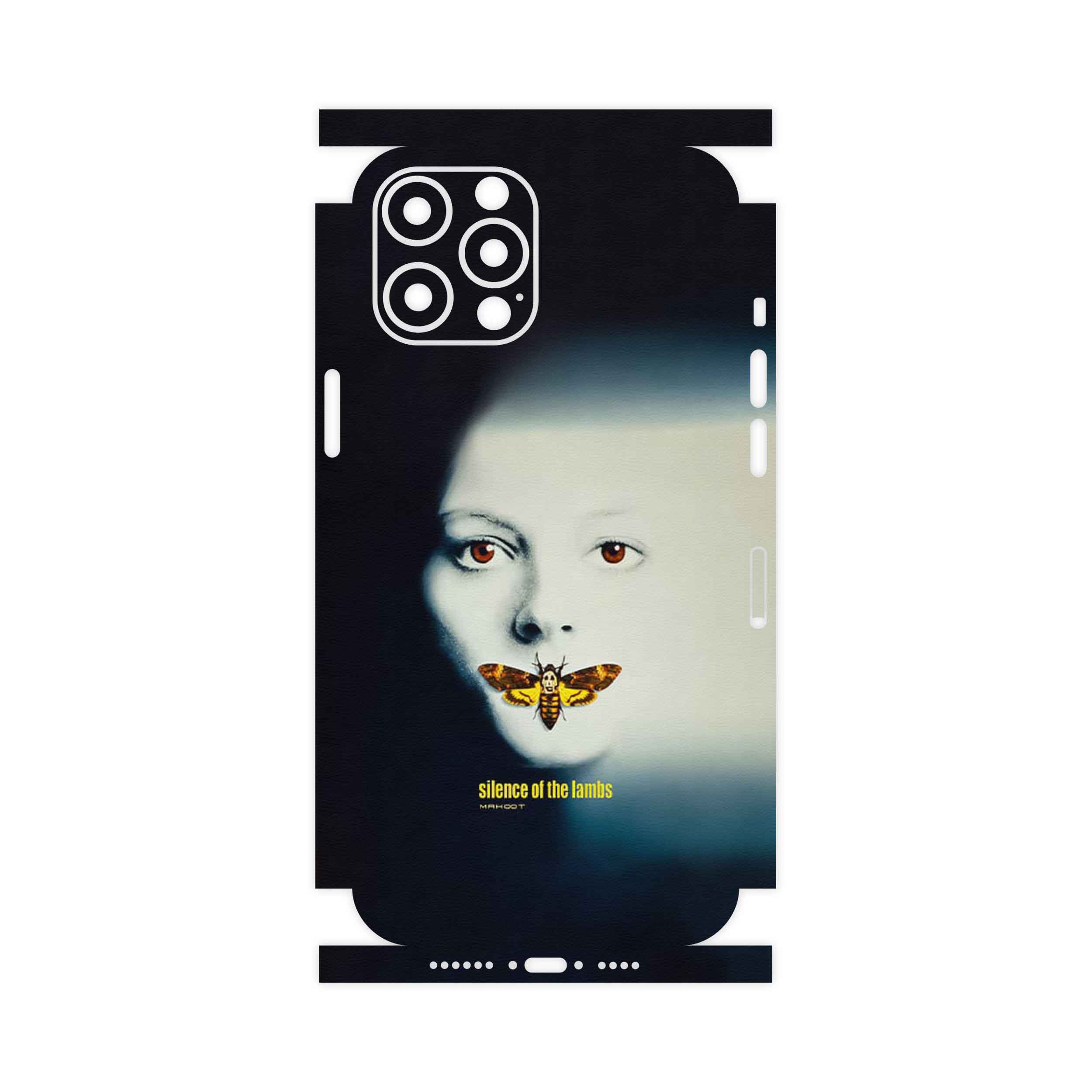 برچسب پوششی ماهوت مدل Silence of the Lambs-FullSkin مناسب برای گوشی موبایل اپل iPhone 12 Pro Max
