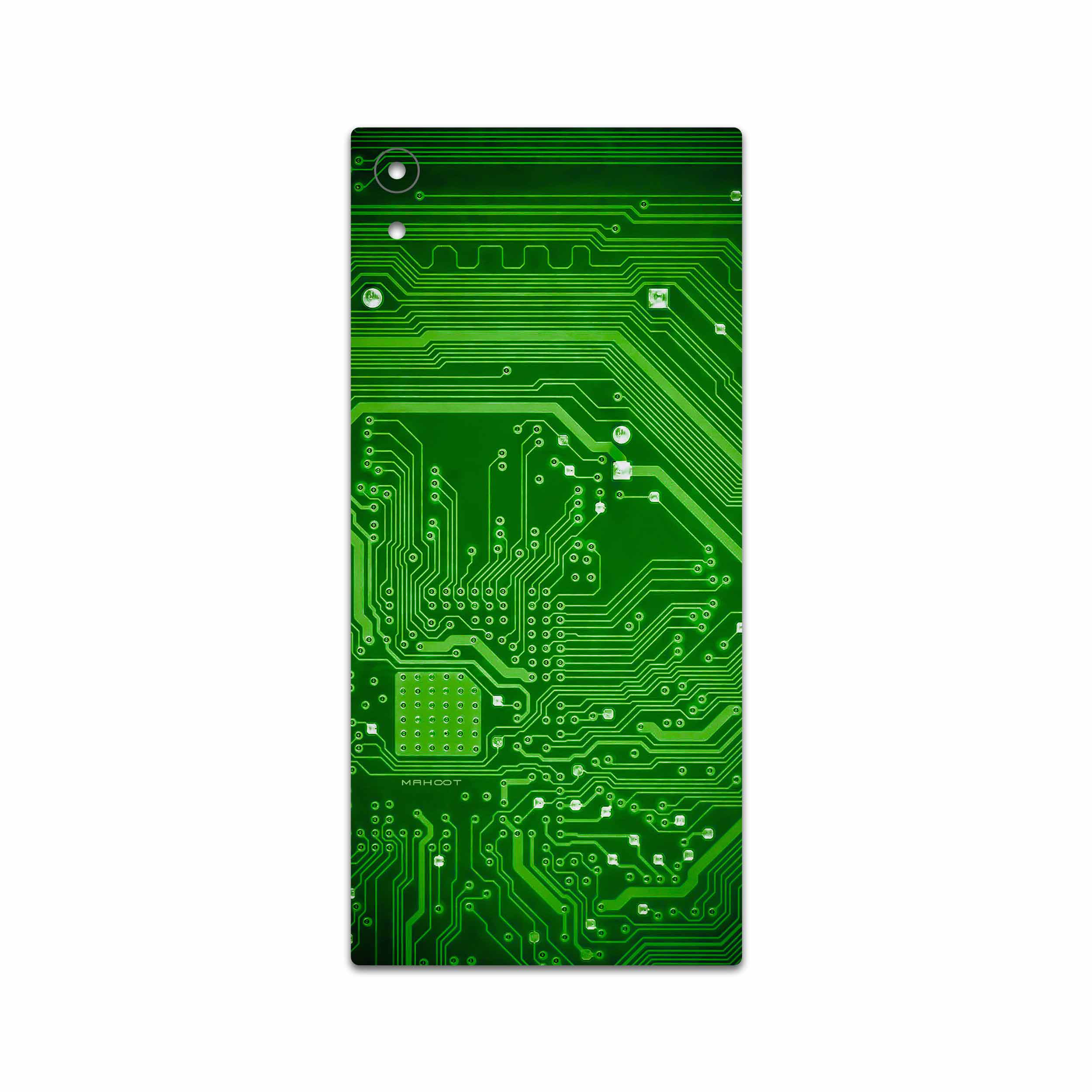 برچسب پوششی ماهوت مدل Green Printed Circuit Board مناسب برای گوشی موبایل سونی Xperia XA1 Ultra