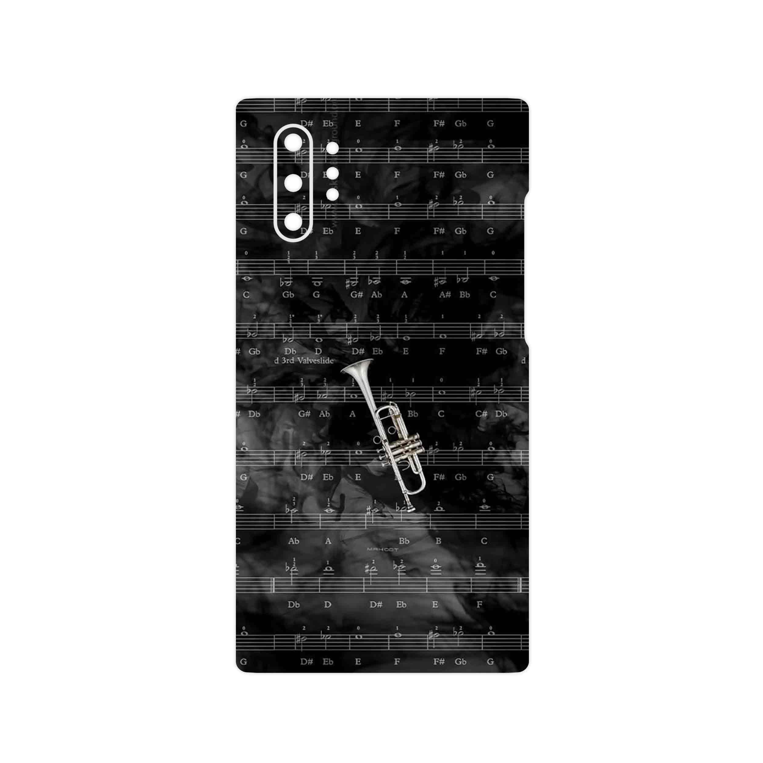 برچسب پوششی ماهوت مدل Trumpet مناسب برای گوشی موبایل سامسونگ Galaxy Note 10 Plus