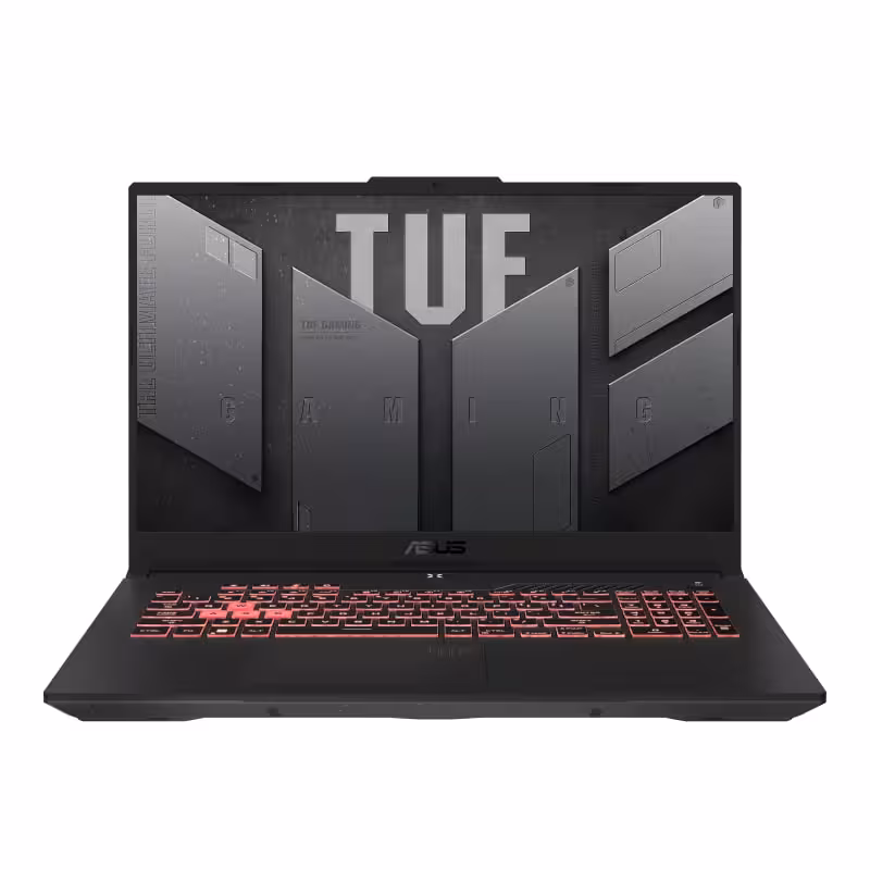 لپ تاپ ایسوس 17.3 اینچی مدل TUF Gaming FA707RW با پردازنده Ryzen 7 6800H، رم 16GB، حافظه 512GB SSD و گرافیک 8GB 3070