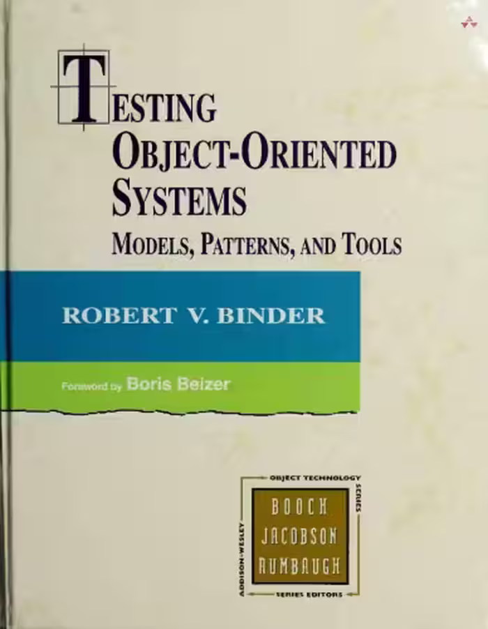 خرید و دانلود نسخه کامل کتاب Testing Object-Oriented Systems: Models, Patterns, and Tools
