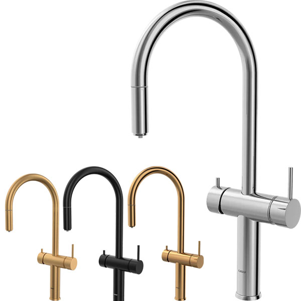 شیر ظرفشویی دومنظوره فنری کسری مدل آکورد