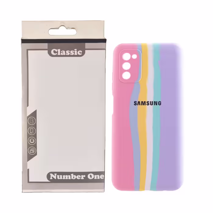 کاور طرح آبرنگی مدل سیلیکون کد KHO.123 مناسب برای گوشی موبایل سامسونگ  GALAXY A03S / A02S