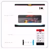 برچسب پوششی ماهوت مدل Formula One مناسب برای تبلت سونی Xperia Z2 Tablet LTE 2014
