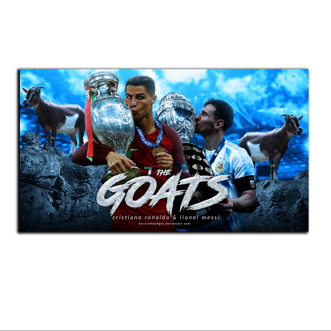 تابلو شاسی بکلیت طرح بازیکن فوتبال کریستین رونالدو و لیونل مسی مدل SH-S7136