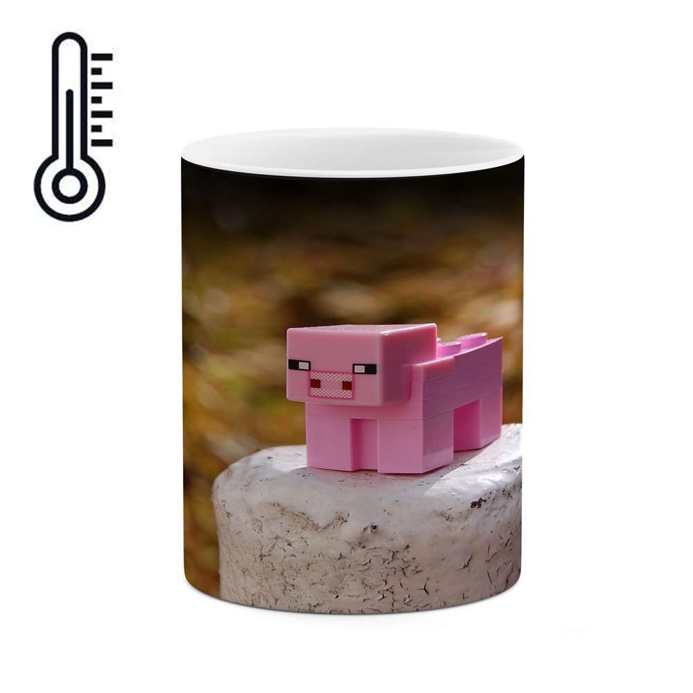 ماگ حرارتی کاکتی طرح ماینکرافت مدل mgh13028