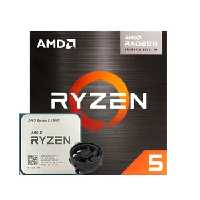 پردازنده دسکتاپ AMD مدل AMD Ryzen 5 5600G • همراه با جعبه و خنک کننده ⁃ باندل با مادربرد