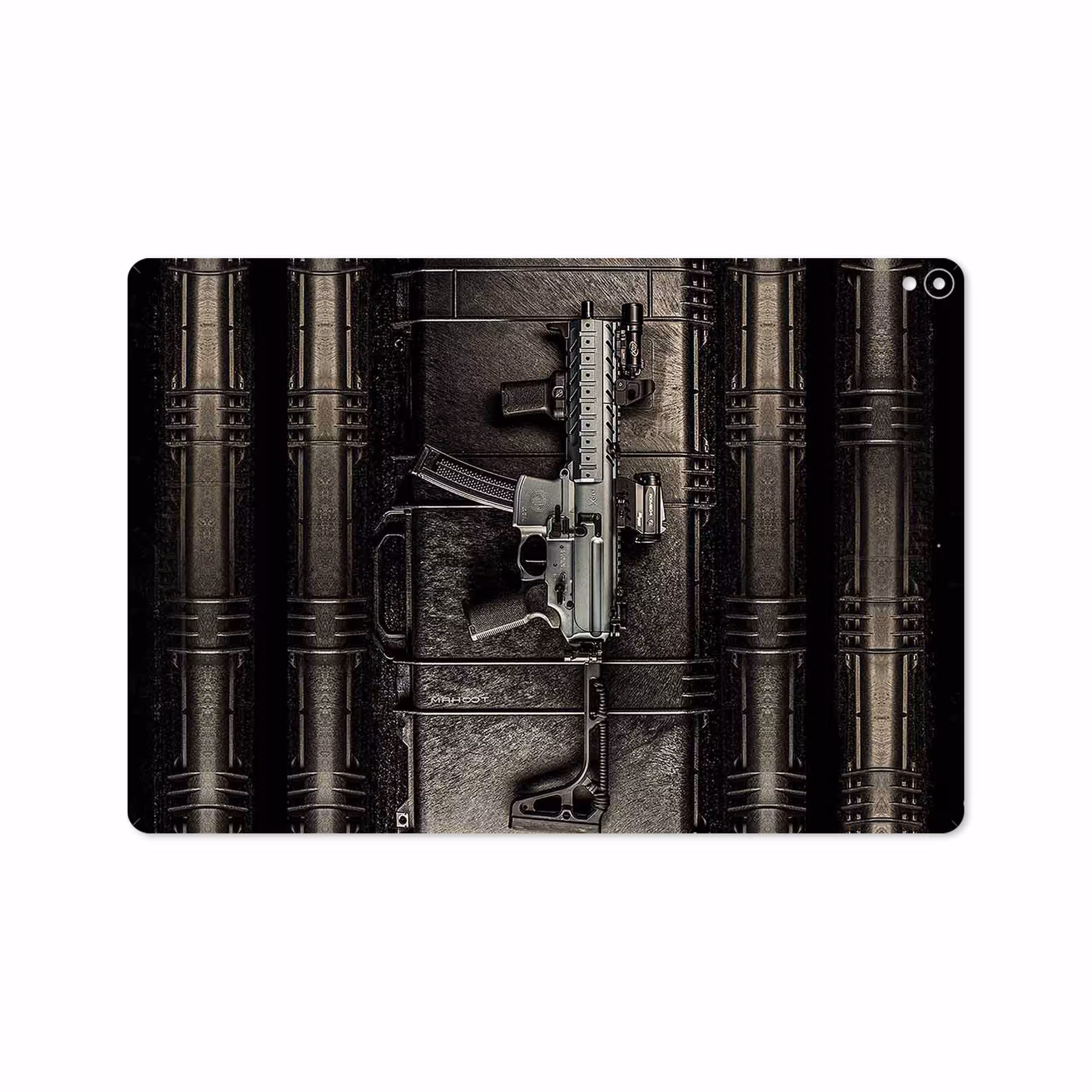 برچسب پوششی ماهوت مدل Gun مناسب برای تبلت اپل iPad Pro 10.5 2017 A1701