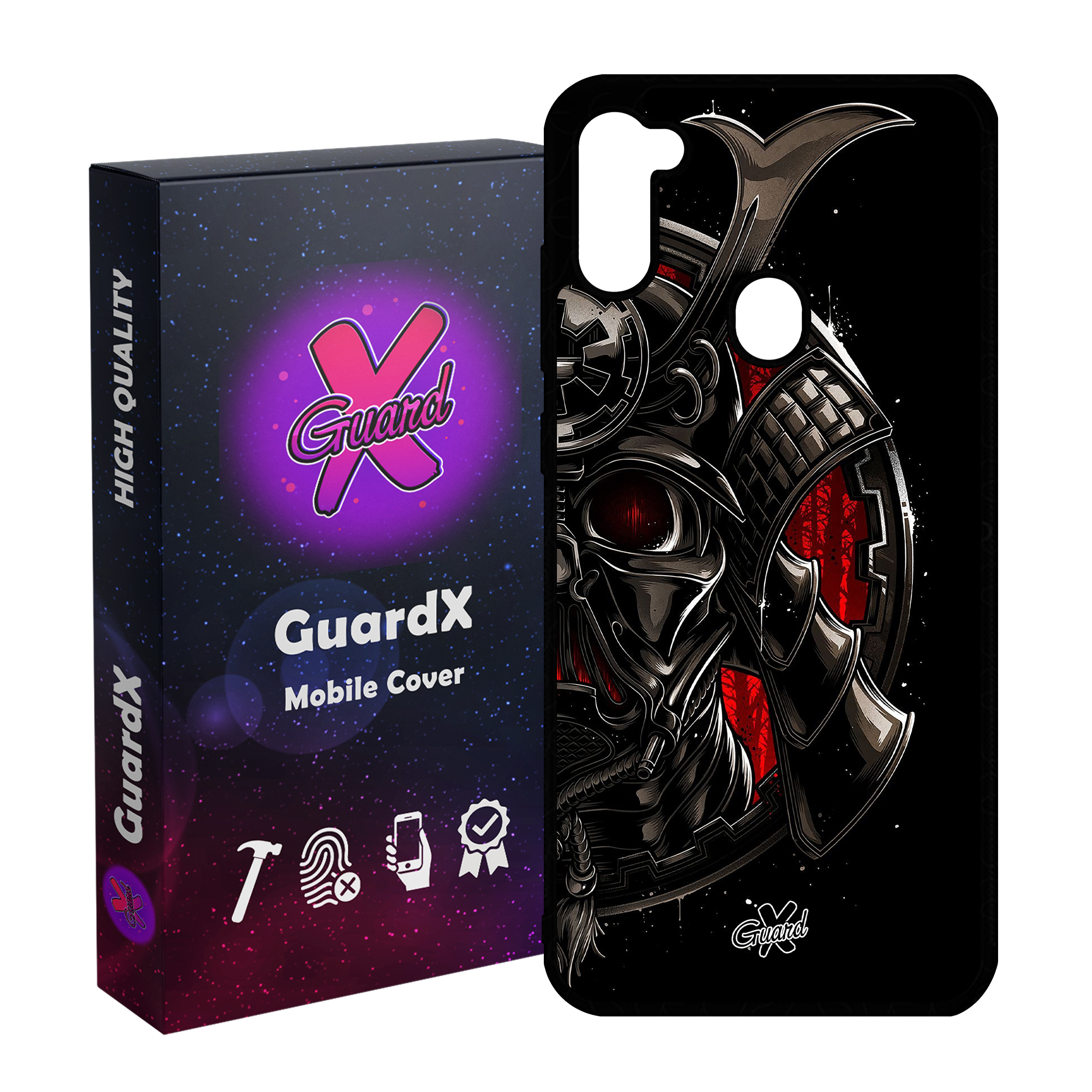 کاور گارد ایکس طرح Samurai مدل Glass10119 مناسب برای گوشی موبایل سامسونگ Galaxy A11 / M11