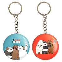 جاکلیدی خندالو مدل سه خرس کله پوک کد 1060810602 مجموعه 2 عددی