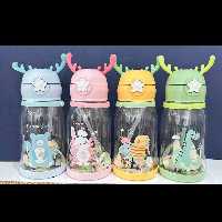 قمقمه گوزن سیلیکونی در 2 مدل برچسبی و چاپی