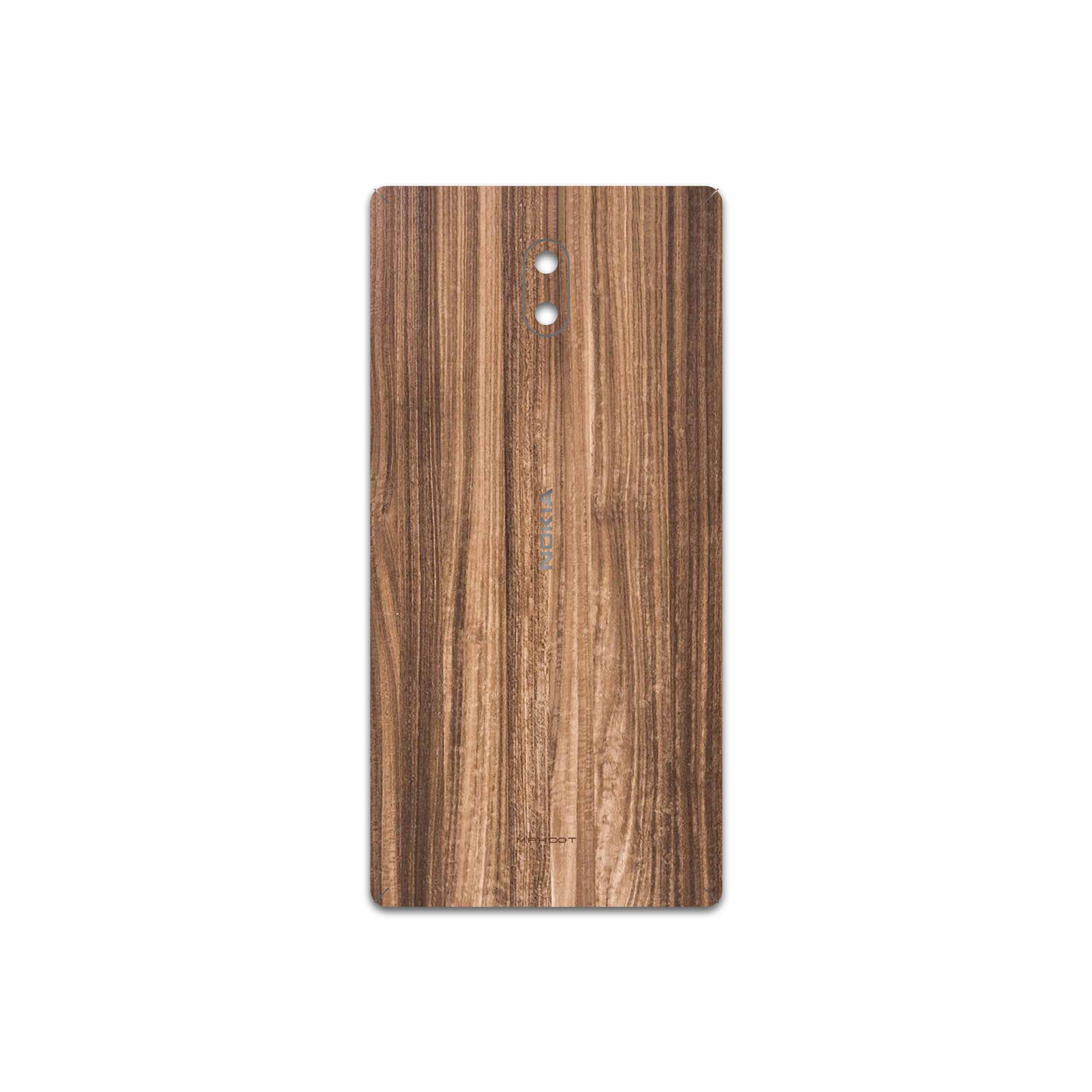 برچسب پوششی ماهوت مدل Light Walnut Wood مناسب برای گوشی موبایل نوکیا 3