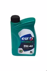 روغن و مکمل موتور MOLIGRAF F1 5W40 1 LT الف اورجینال Elf