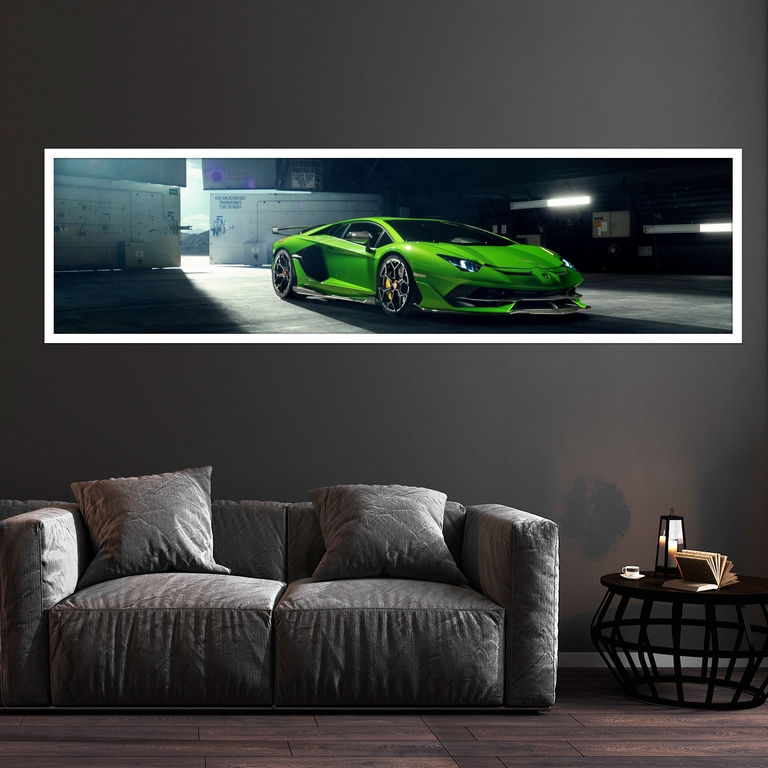 تابلو بکلیت طرح اتومبیل ماشین لامبورگینی مدل W-7871