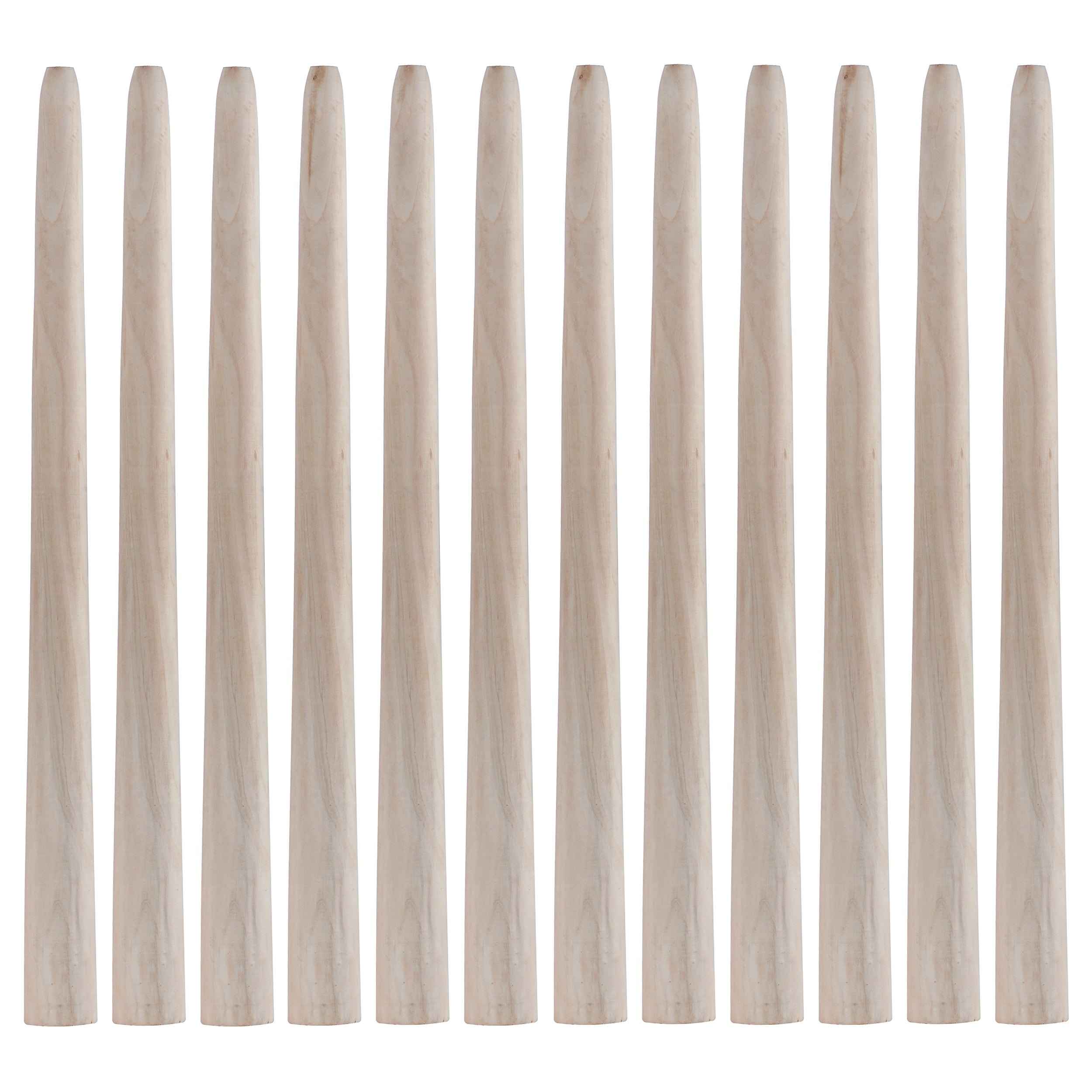 پایه میز مدل چوبی مخروطی کد 80 مجموعه 12 عددی