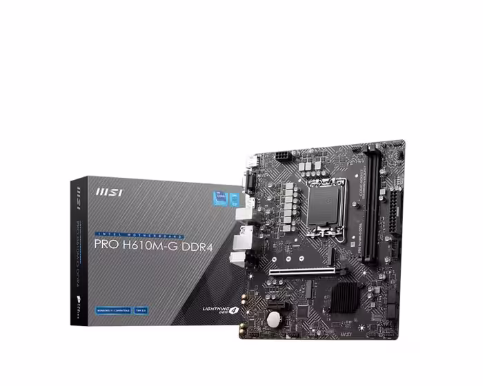 خرید مادربرد ام اس آی MotherBoard MSI PRO H610M-G DDR4 با بهترین قیمت