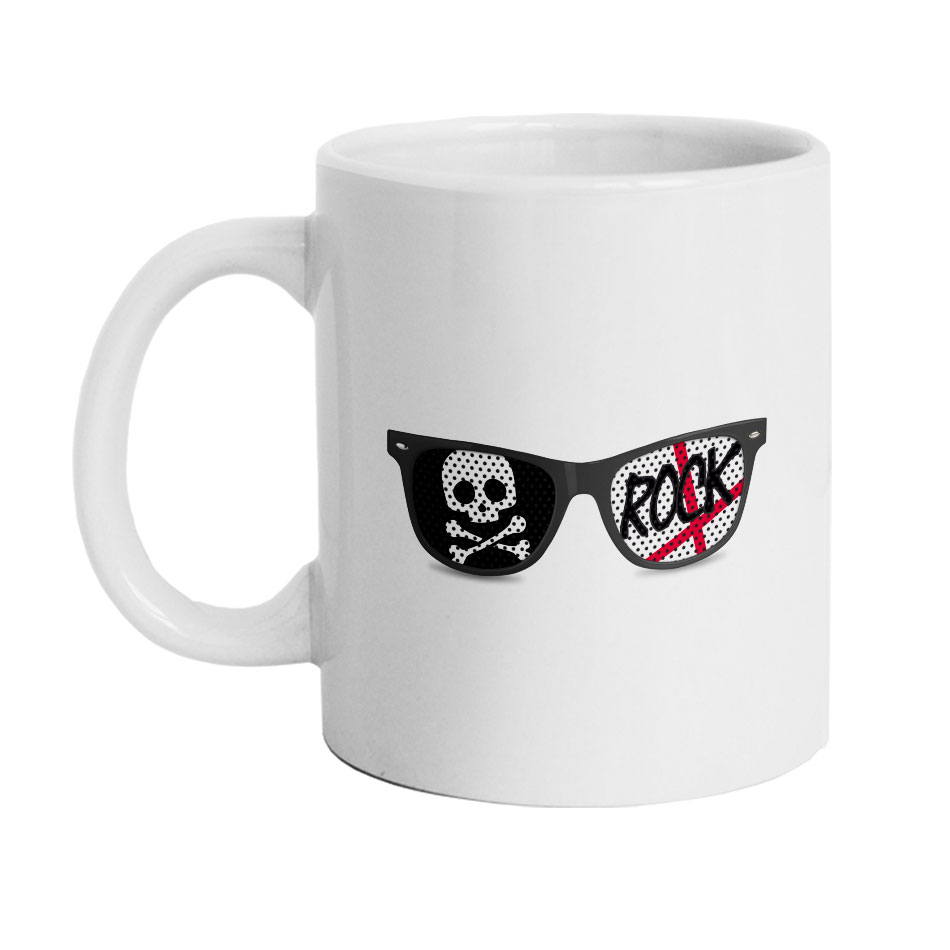 ماگ طرح Rock and roll مدل M2108