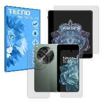 گلس صفحه نمایش و پشت گوشی وان پلاس Open مدل هیدروژلی شفاف برند تکنو کد LSS