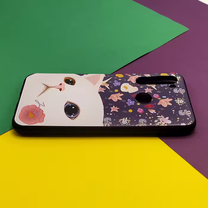 کاور مدل گربه کد 03 مناسب برای گوشی موبایل شیائومی Redmi Note 8