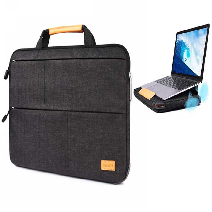 کیف لپ تاپ 13.3 اینچ ویوو قابل تبدیل به استند WiWU 13.3 Smart Stand Sleeve