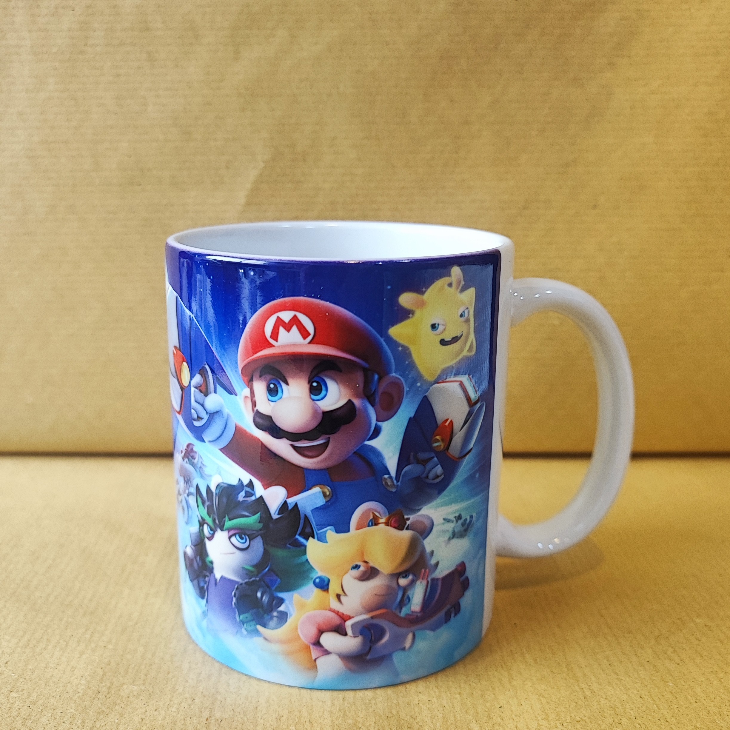 ماگ سرامیکی سفید طرح سوپر ماریو