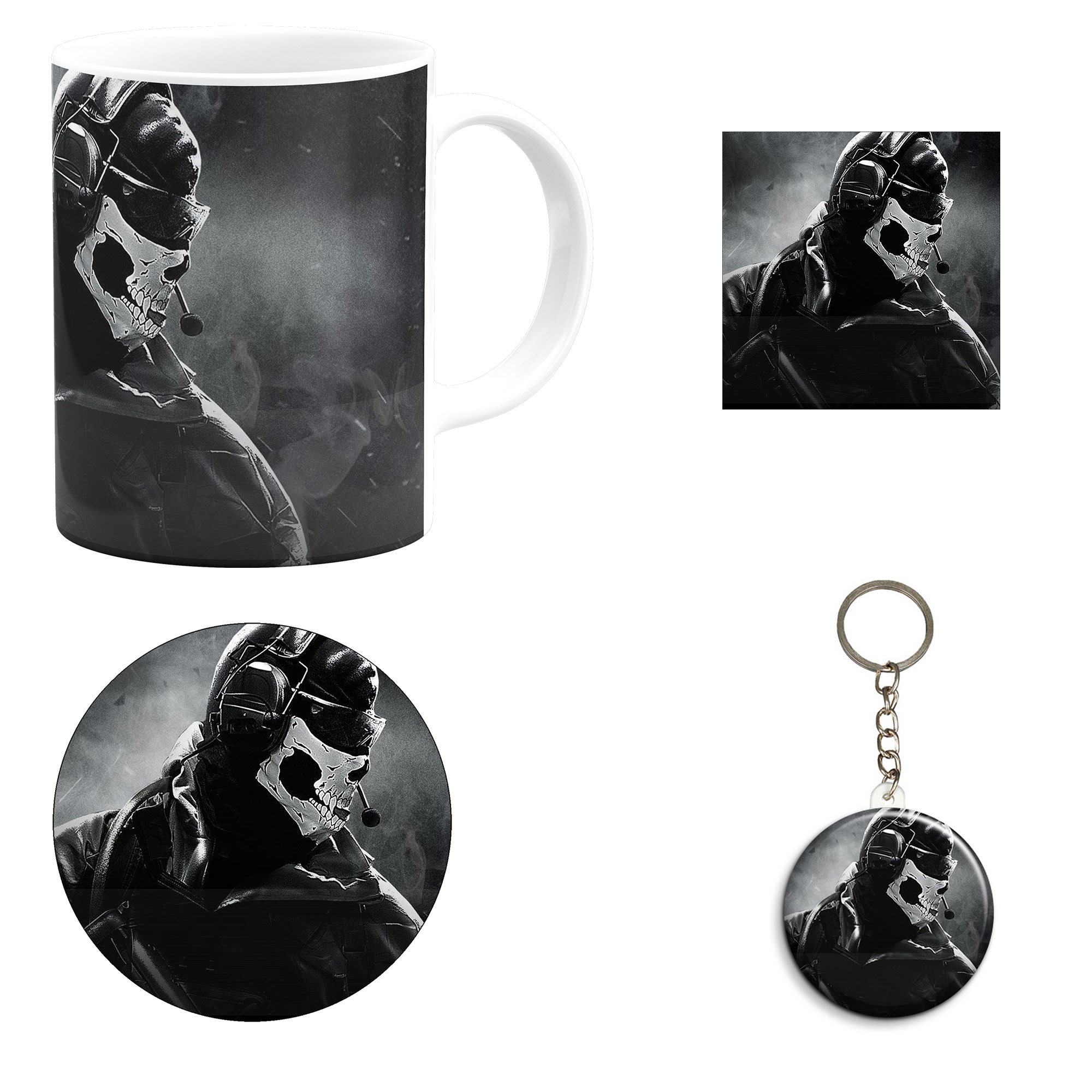 ست هدیه ماگ مدل بازی کال اف دیوتی طرح call of duty کد M9