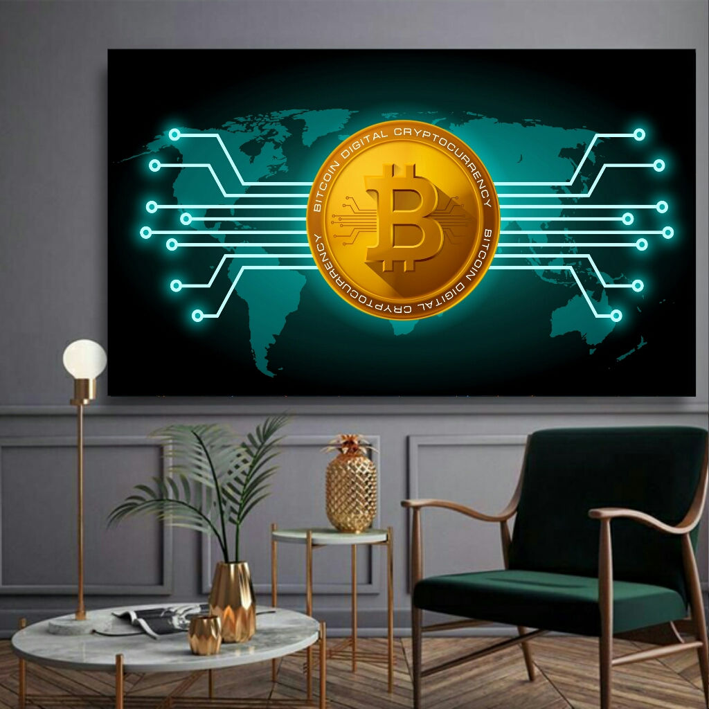 تابلو شاسی طرح بیت کوین مدل SD119