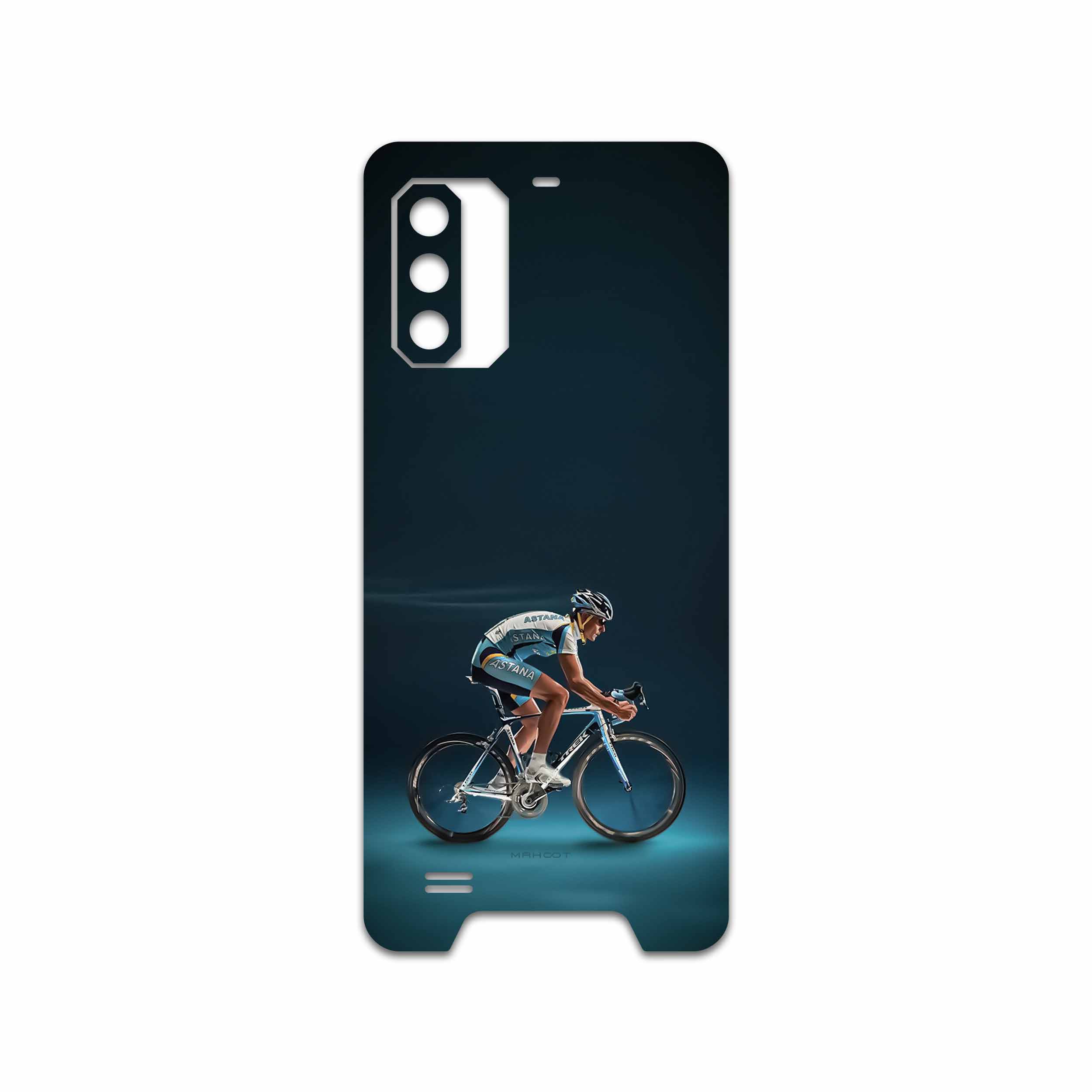 برچسب پوششی ماهوت مدل Road cycling مناسب برای گوشی موبایل یولفون Armor 7