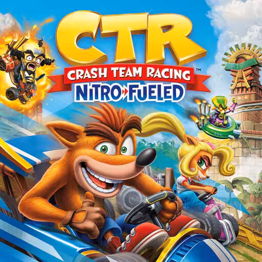 خرید اكانت Crash Team Racing Nitro Fueled ظرفيت دوم PS4 با بهترین قیمت