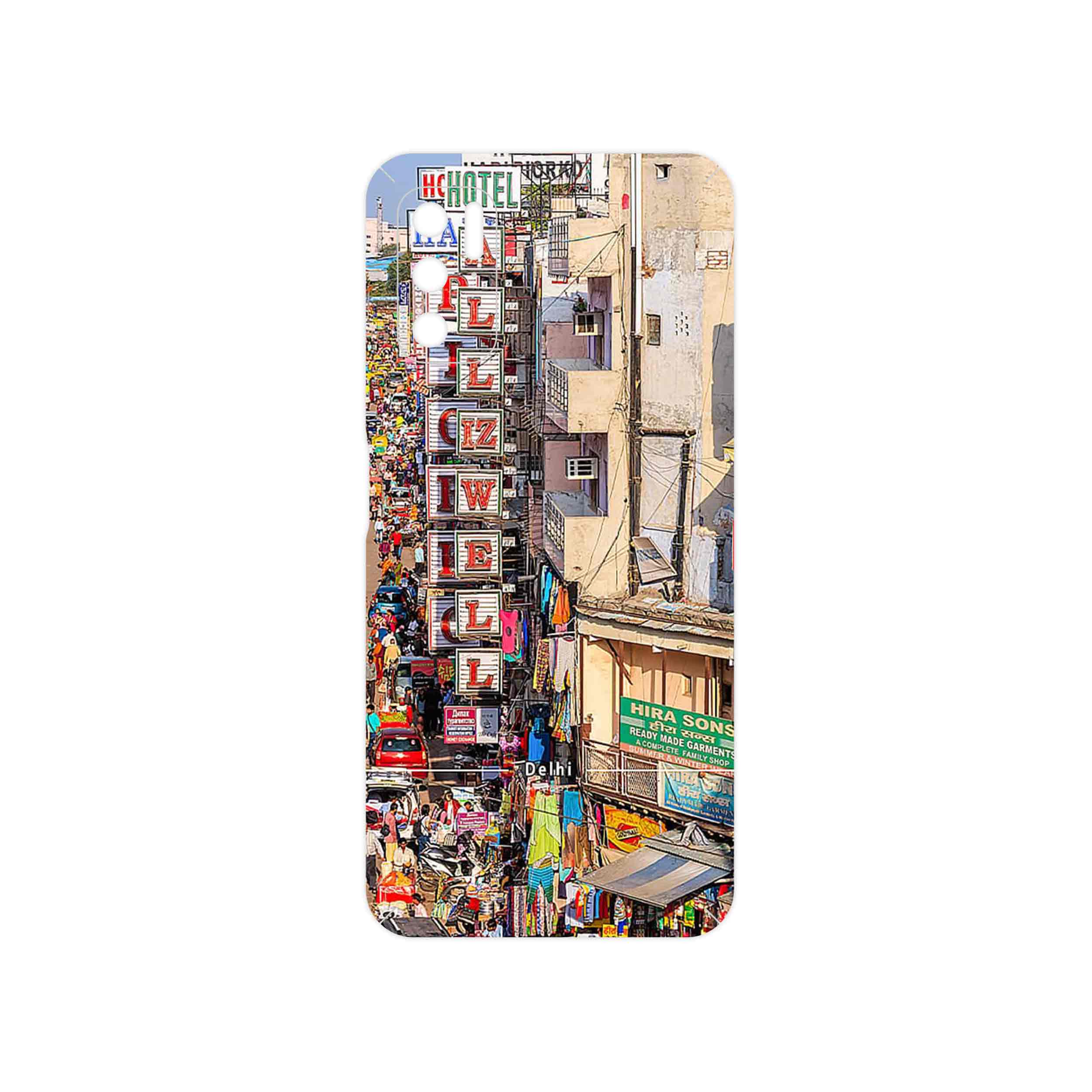 برچسب پوششی ماهوت مدل City of Delhi مناسب برای گوشی موبایل شیائومی Redmi Note 11SE