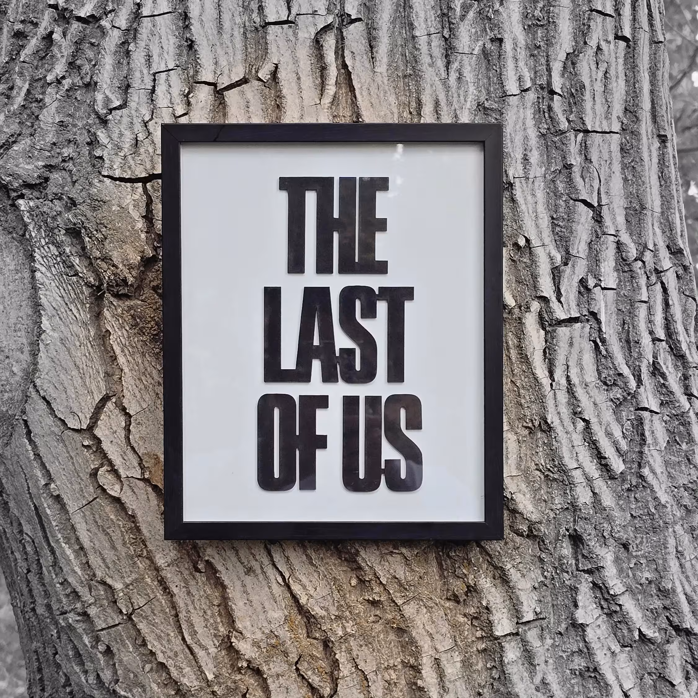 تابلو مدل چاوه گیم the last of us