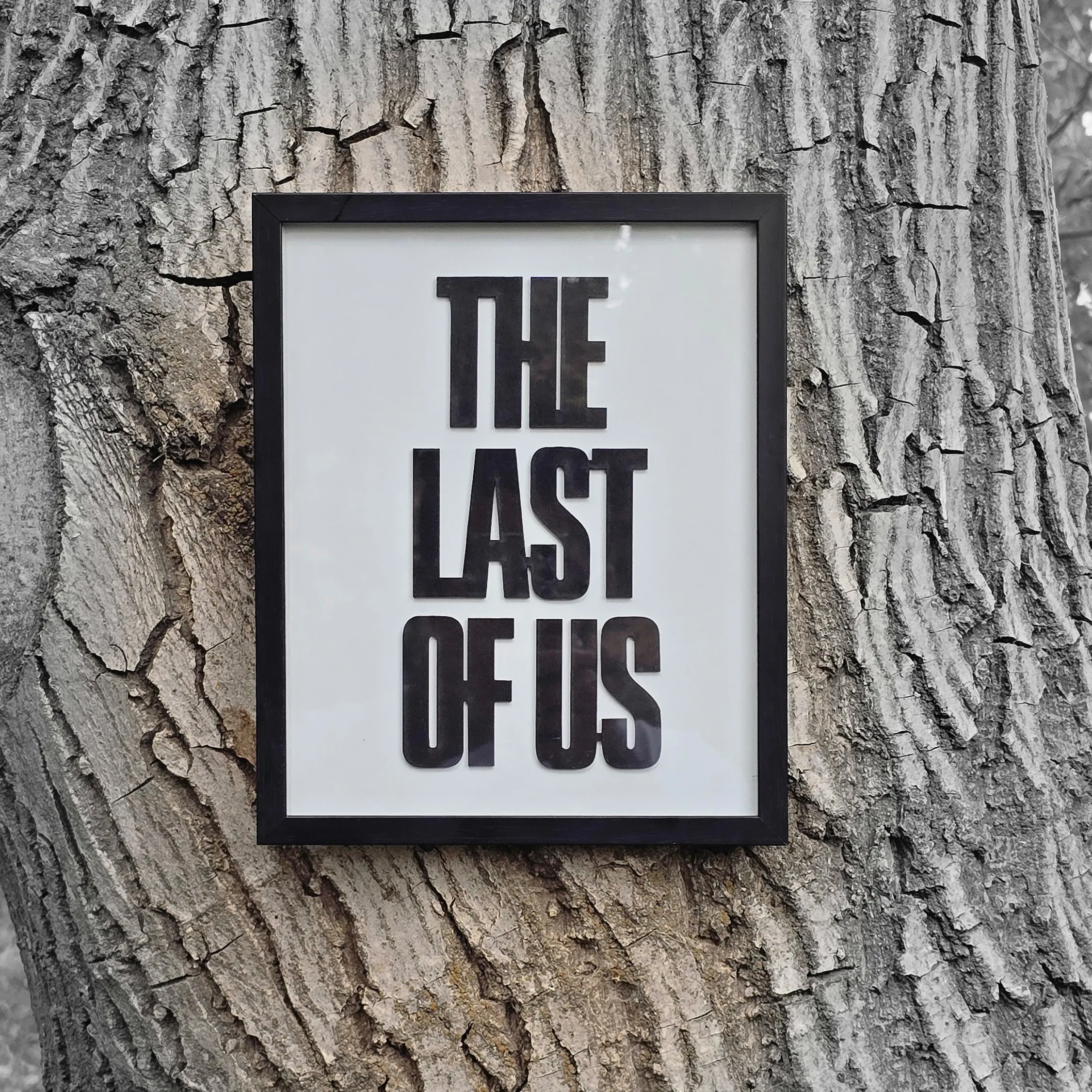 تابلو مدل چاوه گیم the last of us