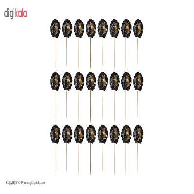 مجموعه 161 عددی تم تولد طرح تاج طلایی