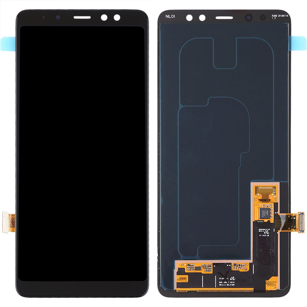 LCD Samsung A730 A7 2018 Black OLED