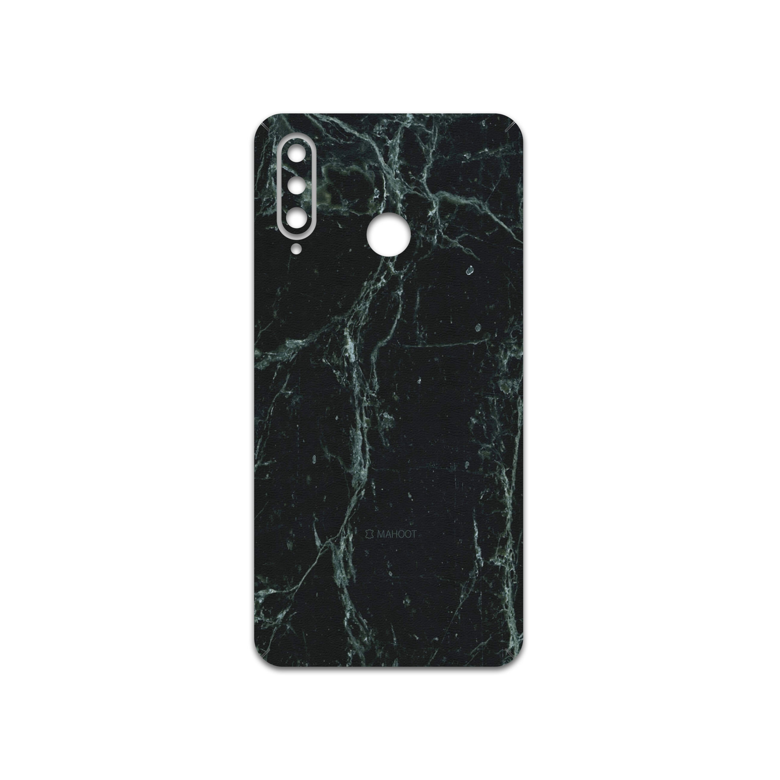 برچسب پوششی ماهوت مدل Graphite-Green-Marble مناسب برای گوشی موبایل هوآوی P30 Lite