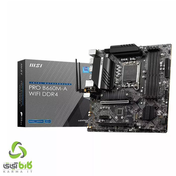 مادربرد ام اس آی PRO B660M A WIFI DDR4