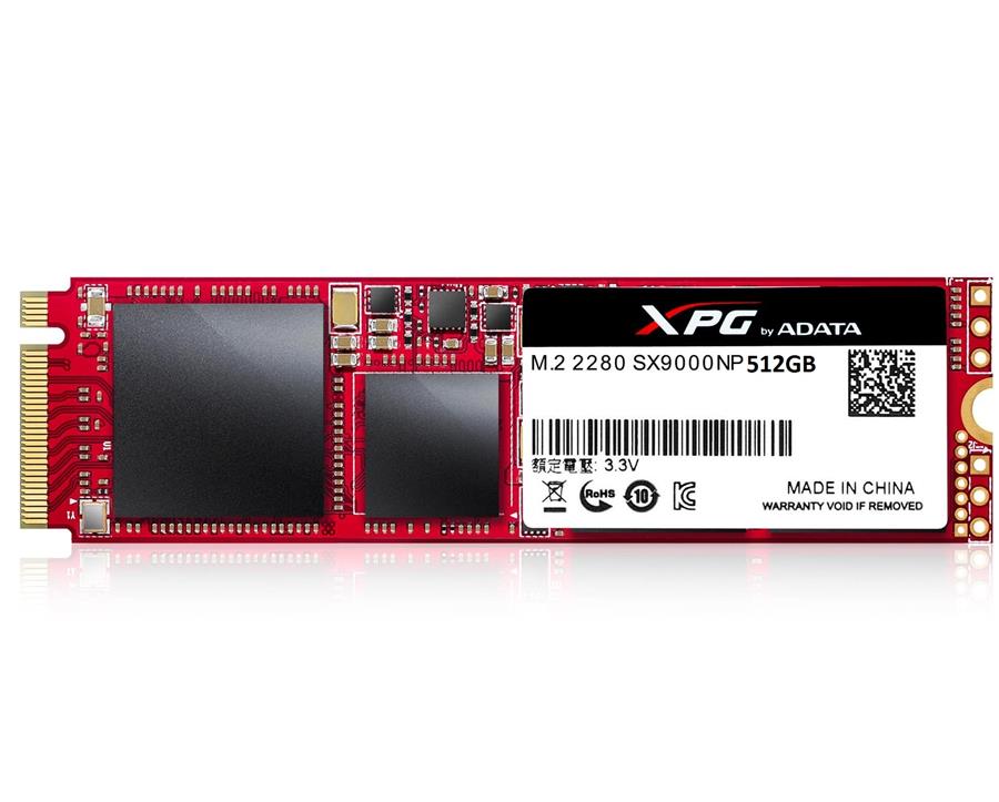 حافظه اس اس دی ای دیتا مدل ایکس پی جی اس ایکس 9000 با ظرفیت 512 گیگابایت