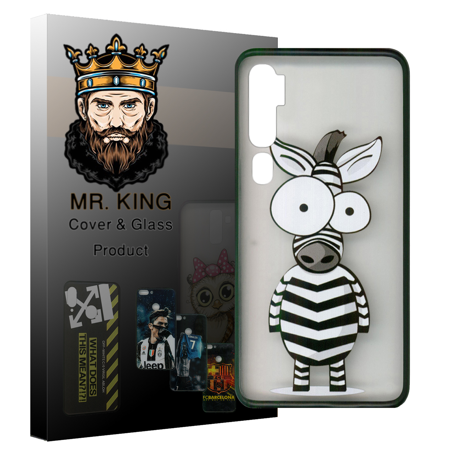 کاور مستر کینگ طرح animal کد 7099 مناسب برای گوشی موبایل شیائومی Redmi Note 10/Note 10 Pro/CC9 Pro