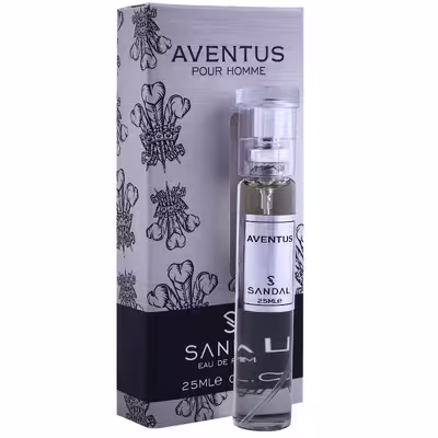 عطر جیبی مردانه صندل مدل اونتوس حجم 25 میلی لیتر